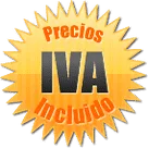 Prices include VAT, with no surprises.